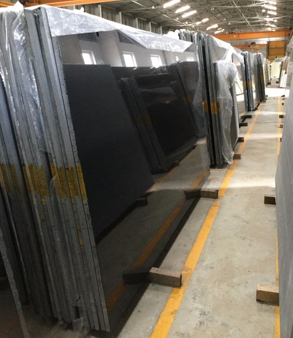 Absolute Black Granite natural stone surface